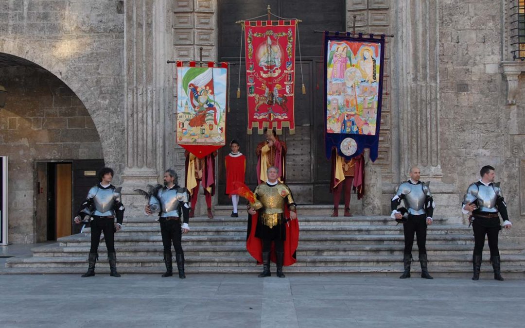 Stefano Palermo realizzerà il palio della Giostra di luglio e quello degli Arcieri